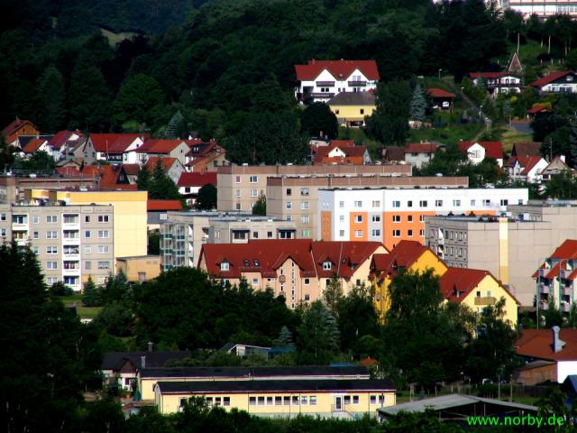 Tabarz Mnchhof - aufgenommen vom Deysingslust aus. 