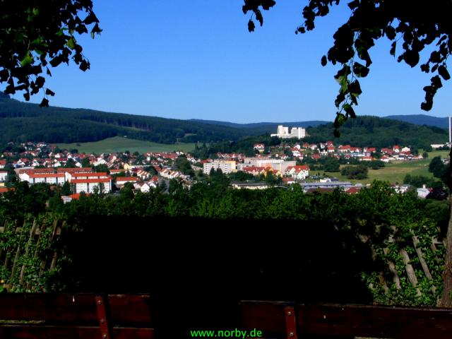 Tabarz aufgenommen vom Deysingslust aus.